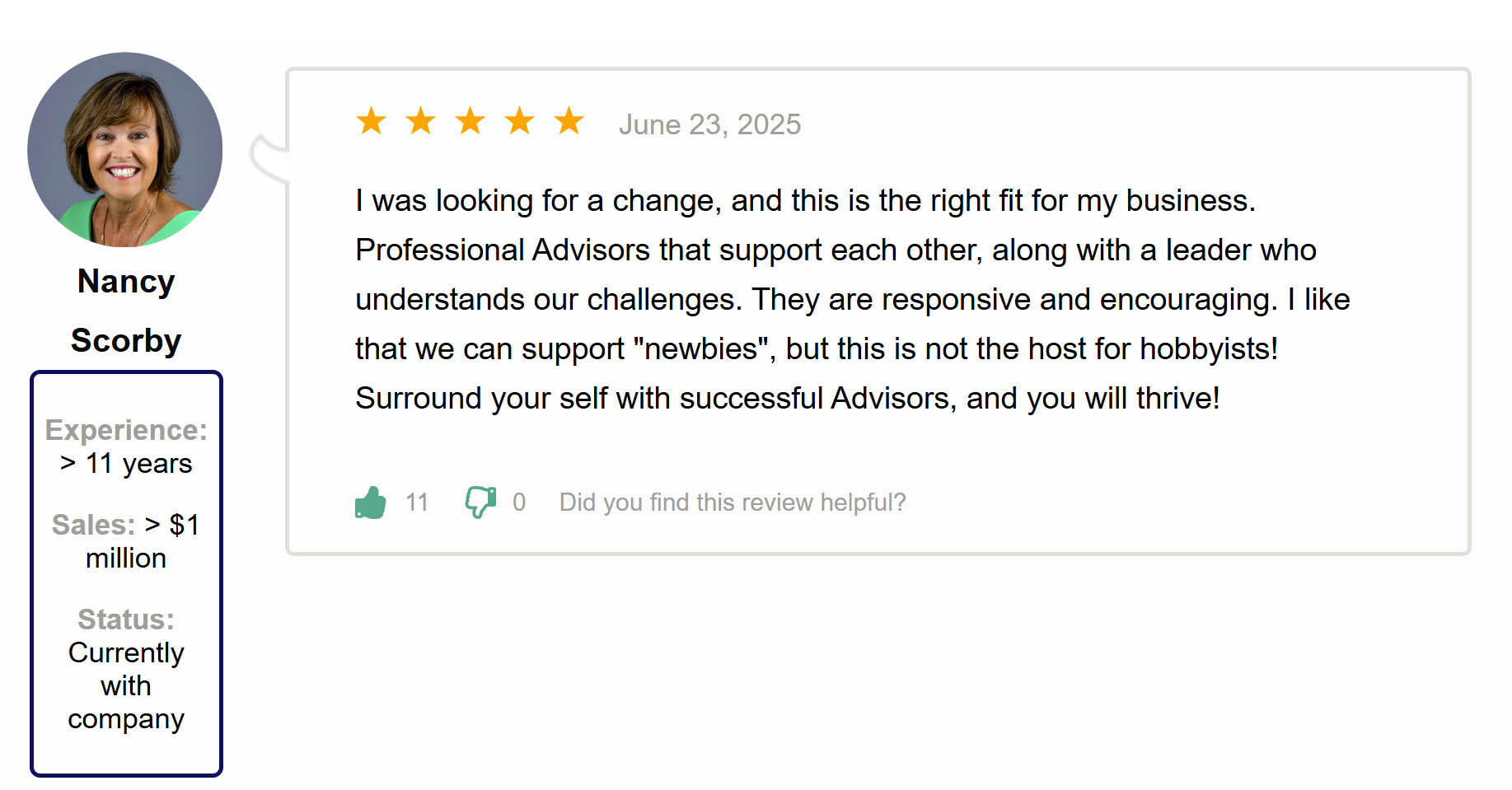 host agency review